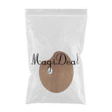 Maxbell Wood Paint Tray Palette for Watercolor Oil Acrylic Paint Art Oval 30x40cm