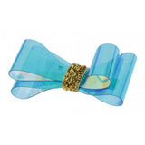 Maxbell Bowknot Hair Clip Alligator Hairpins Snap Accessories for Kids DIY Blue