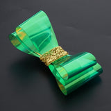 Max Bowknot Hair Clip Alligator Hairpins Snap Accessories for Kids DIY Green