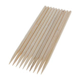 Maxbell 10 Pcs Multi-Purpose Wooden Stylus Scratches for Child Scratch Art Painting