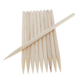 Maxbell 10 Pcs Multi-Purpose Wooden Stylus Scratches for Child Scratch Art Painting