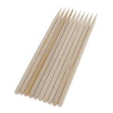 Maxbell 10 Pcs Multi-Purpose Wooden Stylus Scratches for Child Scratch Art Painting