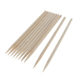 Maxbell 10 Pcs Multi-Purpose Wooden Stylus Scratches for Child Scratch Art Painting