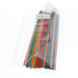 Maxbell 50x Round Wood Stick Rod Dowel Unfinished DIY Wood Modelling Stick 20x0.5cm