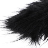 Maxbell Faux Fur Collar Scarf Thick Jacket Sweater Long Clothes Accessory Black