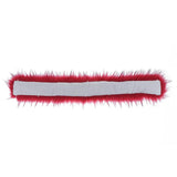 Maxbell Faux Fur Collar Scarf Thick Jacket Sweater Long Clothes Accessory Red