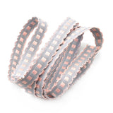 Maxbell 6 Yd/Bag 10mm Embroidery Lace Trim Ribbon Sewing Crafts for DIY Costume