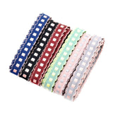 Maxbell 6 Yd/Bag 10mm Embroidery Lace Trim Ribbon Sewing Crafts for DIY Costume