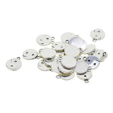 Maxbell 30pcs Tibetan Silver Yin Yang Tai Chi taiji zen Mini  Dangle charms