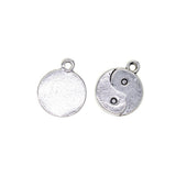Maxbell 30pcs Tibetan Silver Yin Yang Tai Chi taiji zen Mini  Dangle charms