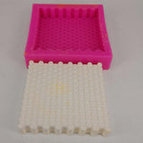 Maxbell Square Silicone Reusable Coaster Mold for DIY Cup Mat Resin Casting Epoxy