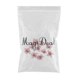 Maxbell 10pcs Colorful Lace Flower Wedding Party Clothing Decor purple