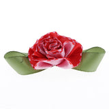 Maxbell 10pcs Colorful Lace Flower Wedding Party Clothing Decor red