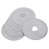 Max 10pcs 45mm Rotary Cutter Blades w/Storage Case Circular Cutting Blade