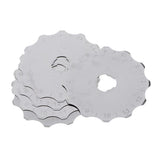 Max 5Pc 45mm Rotary Crochet Edge Skip Cutter Blades Fits Fabric, Fleece, Blanket