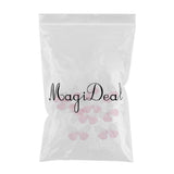 Max 10xColorful Chiffon Butterfly Earring Ear Stud Hairpin Decors white red