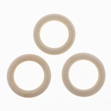 Maxbell 40/20pcs DIY Jewelry Making Wooden Ring for DIY Crafting Decor 50mm 40pcs