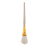 Maxbell Wooden Brush Soft Hair Sweep Mop Gold Leaf Foil Sweeping Art Crafts Sweeper D 20.5x3cm