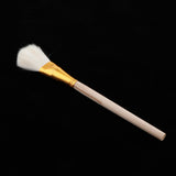 Maxbell Wooden Brush Soft Hair Sweep Mop Gold Leaf Foil Sweeping Art Crafts Sweeper D 20.5x3cm