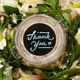 Max 120Sheets Blackboard Stickers Pantry Storage Stickers for Glass Containers