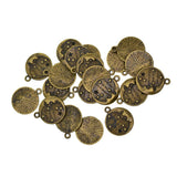 Maxbell Retro Word "I love you to the moon&back" Alloy Hanging DIY Charms Pendants