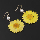 Maxbell Real Dried Flower Earrings