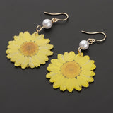 Maxbell Real Dried Flower Earrings