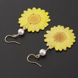 Maxbell Real Dried Flower Earrings