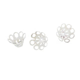 Max Maxb 100pcs Metal Flower Bead Caps Spacer Beads end caps for Jewelry Making