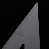 Maxbell 2 Pack 45/60/90 Degree Geometry Triangle Ruler Drawing Drafting Set