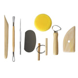 Maxbell 8x Clay Ceramic Sculpting Molding Fining Wire Cutter Scraper Tool Sets