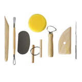 Maxbell 8x Clay Ceramic Sculpting Molding Fining Wire Cutter Scraper Tool Sets