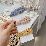 Maxbell 50pcs woolen felt flower embellishments flatback