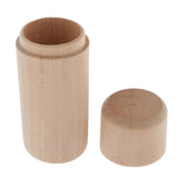 Single Slot Essential Oils Bottles Storage Box Mini Portable Wooden Bottle