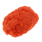 Maxbell 100g Dehydrated Paper Pulp Paper Stuff For Paper Making DIY Supply Orange