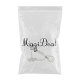 Maxbell S925 Sterling silver daisy flower 15mm Pinch Bails Connector  DIY Making 21mm
