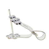 Maxbell S925 Sterling silver daisy flower 15mm Pinch Bails Connector  DIY Making 21mm