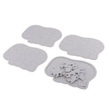 Maxbell 4Pc 3D Blank Paper Jigsaw Puzzle DIY Kids Creative Painting Crafts Elephant