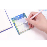 Maxbell 30x Index Labels Flags Stickers Writable Repositionable Tabs moonlit night