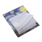 Maxbell 30x Index Labels Flags Stickers Writable Repositionable Tabs moonlit night