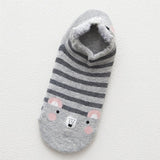 Maxbell Cartoon Casual Low Ankle No Show Cotton Boat Socks A