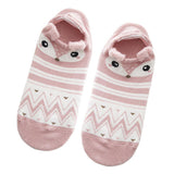 Maxbell Cartoon Casual Low Ankle No Show Cotton Boat Socks B