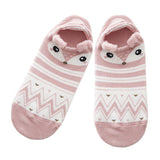 Maxbell Cartoon Casual Low Ankle No Show Cotton Boat Socks B