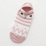 Maxbell Cartoon Casual Low Ankle No Show Cotton Boat Socks B