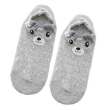 Maxbell Cartoon Casual Low Ankle No Show Cotton Boat Socks E