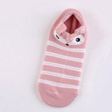 Maxbell Cartoon Casual Low Ankle No Show Cotton Boat Socks F