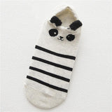 Maxbell Cartoon Casual Low Ankle No Show Cotton Boat Socks F