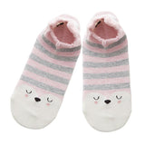 Maxbell Cartoon Casual Low Ankle No Show Cotton Boat Socks J