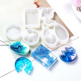 Maxbell Island Mold Silicone Ornament Moulds Jewelry Pendant Making Crafts 65x45x10MM
