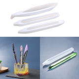 Maxbell DIY Crystal Pens Body Silicone Mould Resin Casting Jewelry Craft DIY Molds